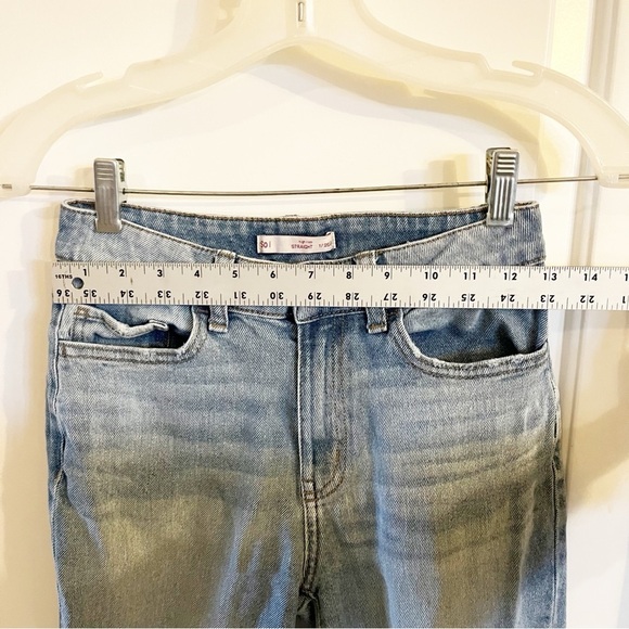 Sol Distressed Straight Leg Jeans - Picture 6 of 8